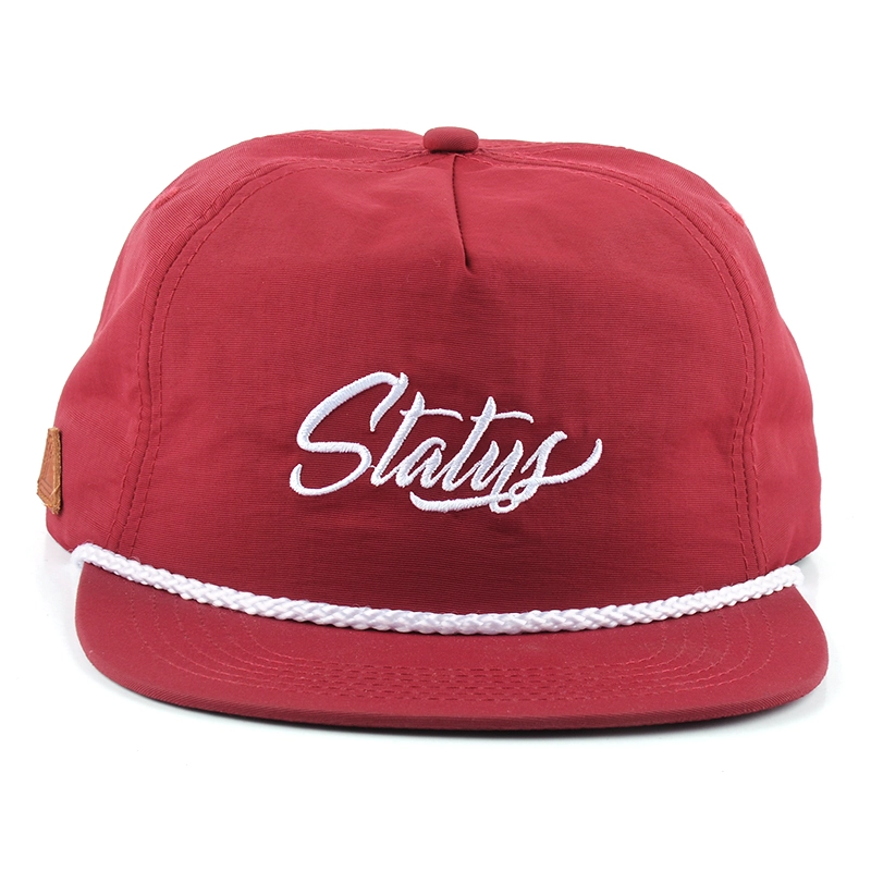 5 panels snapback hats, piping flat brim snapback hats, unstructured snapback hats