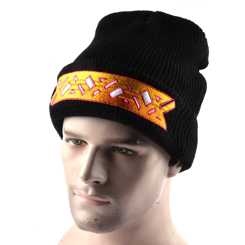 beanie hat pattern on straight needles