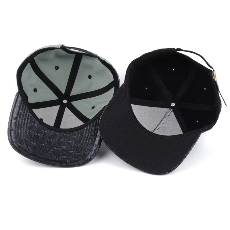 6 panels snapback caps china wholesale, leather brim snapback caps, flat brim caps snapback caps
