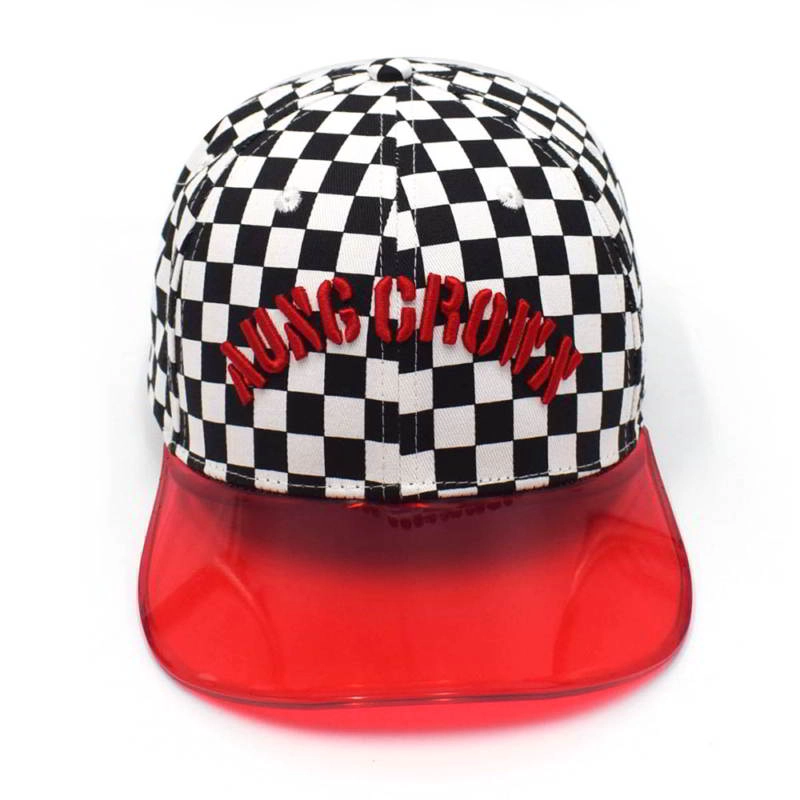 6 panels baseball caps