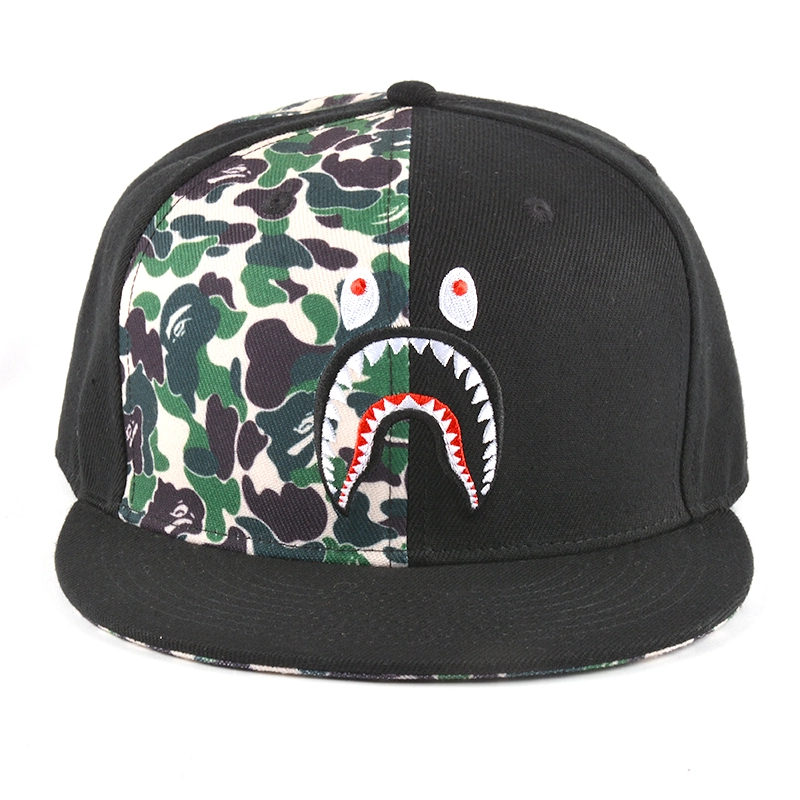 6 panels snapback caps wholesale