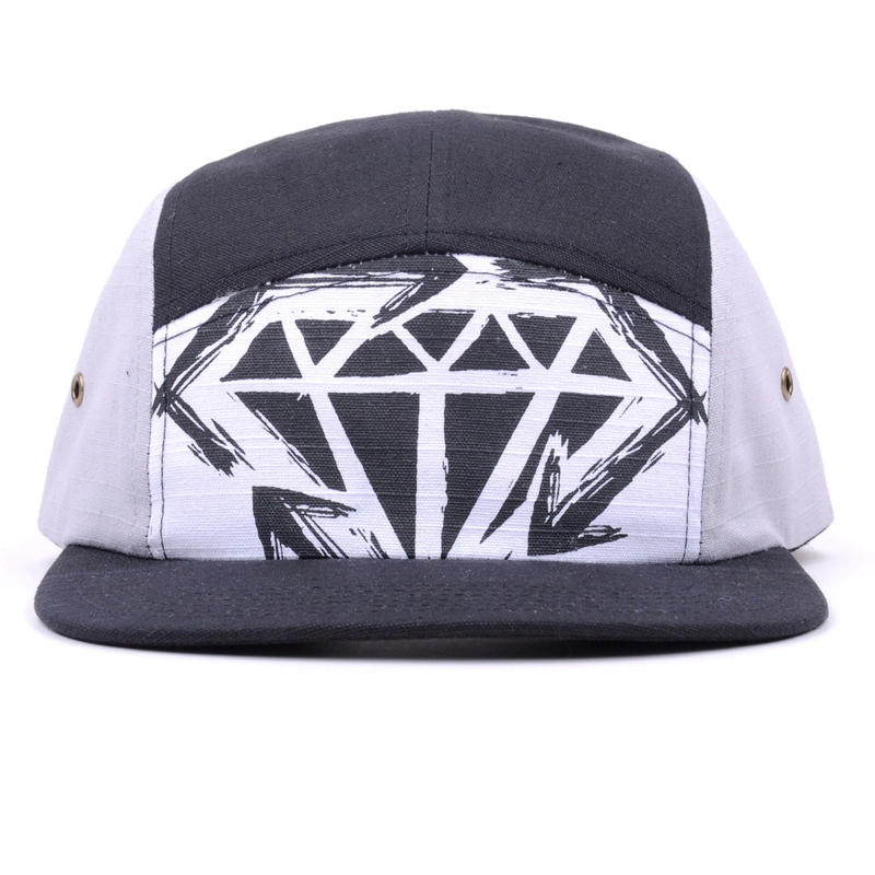 printing 5 panels caps