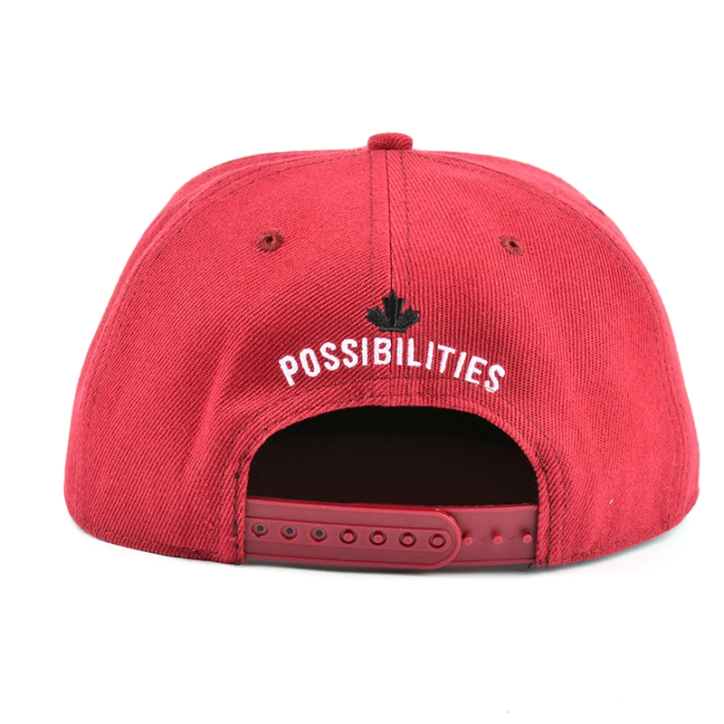 6 panels acrylic snapback caps wholesale