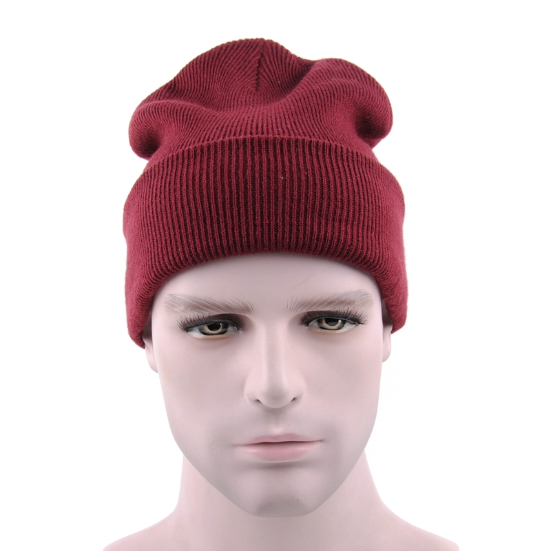 design your own winter cap on line, beanie knitted hat wholesales, knitted beanie with top ball 