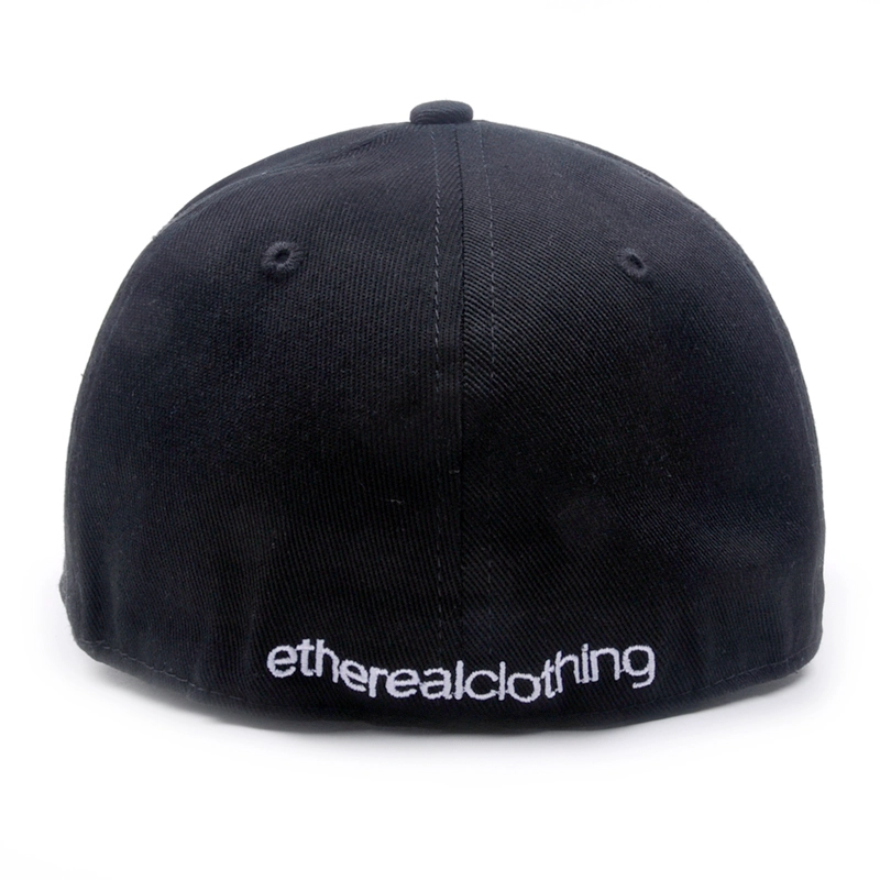 black flexfit baseball caps, 3d embroidery black baseball caps