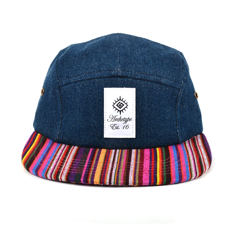 make your own flat brim hat, custom 5 panel hats wholesale, china cap and hat                  