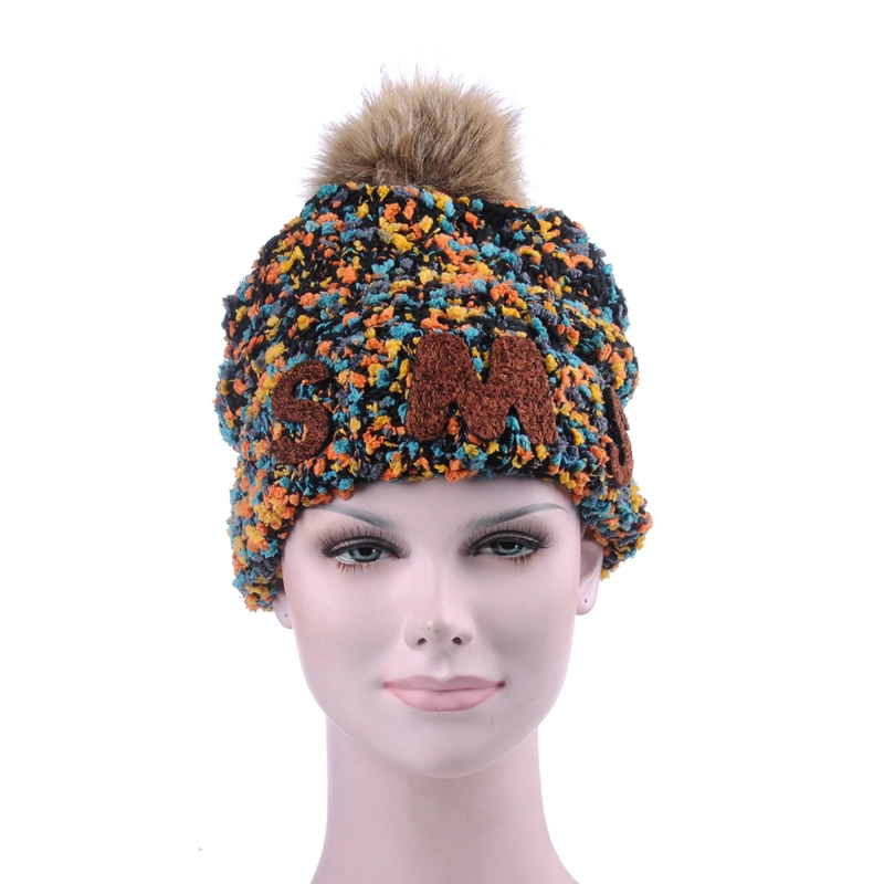 beanie hat with visor