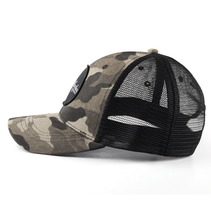 Cotton Camo Baseball Trucker Cap