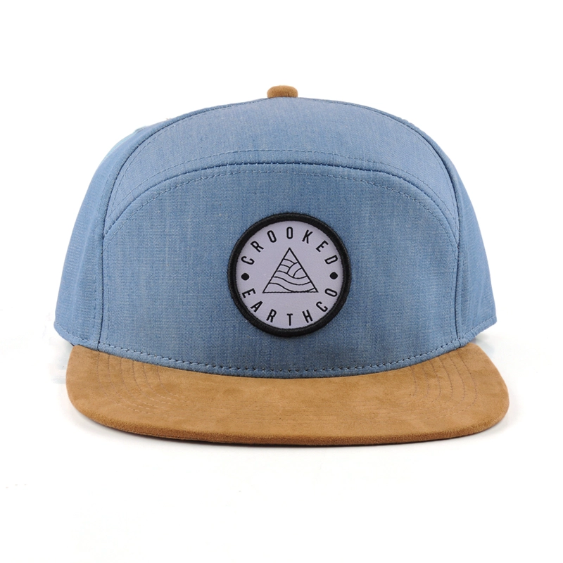 label patch snapback hats