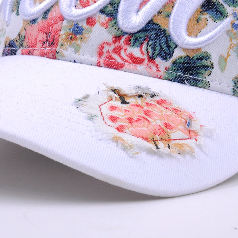 Custom plain blank fitted 100% cotton six panel baseball caps