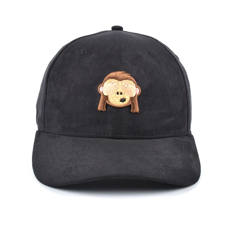 black suede baseball hats, embroidery baseball hats custom logo, custom caps supplier china