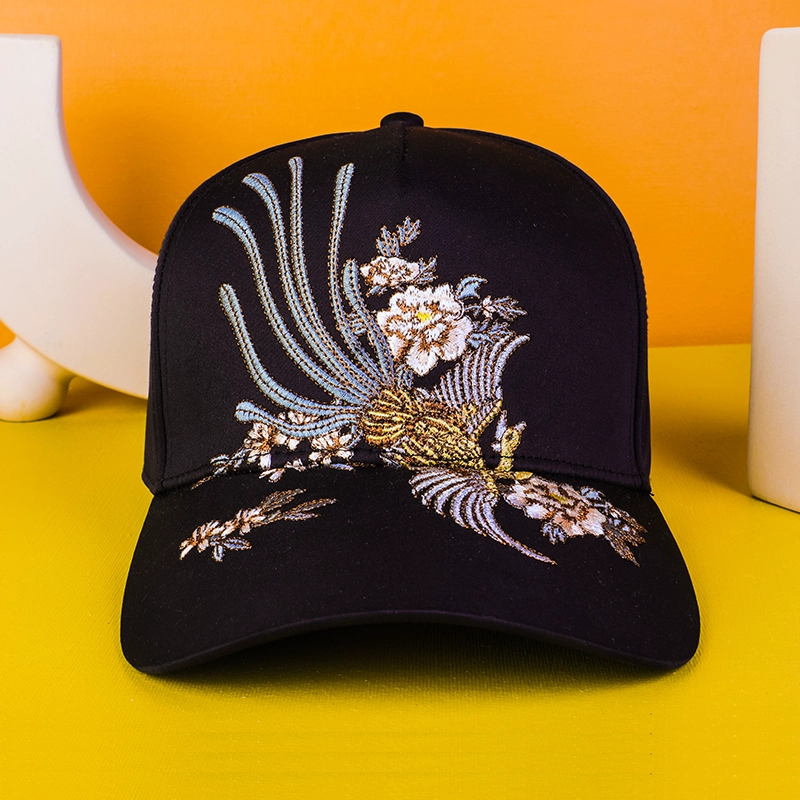 5 panels baseball caps