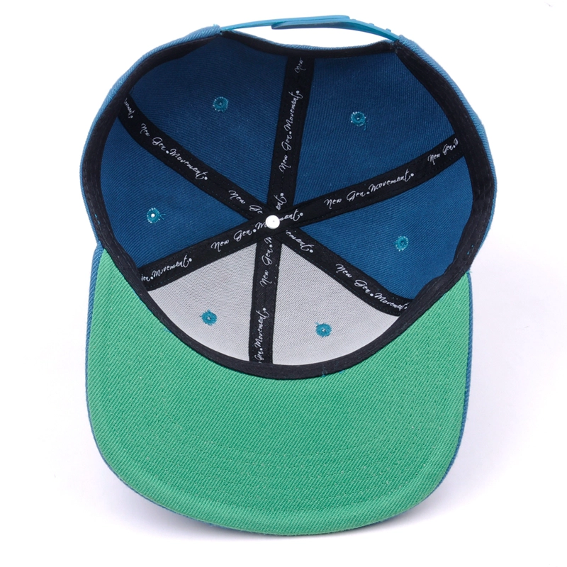 Custom Wholesale 6 Panel Embroidery Caps Snapback