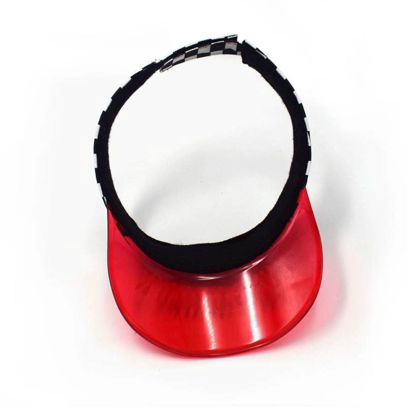 sun visor caps, design logo pvc hats, custom sports sun visor hats