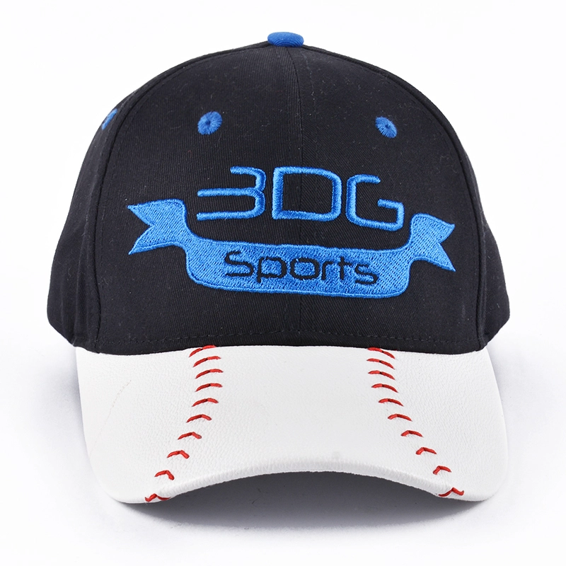leather brim baseball hats