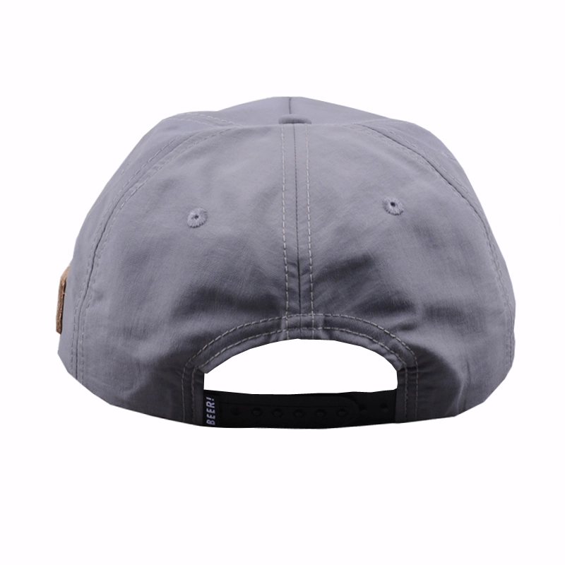 leather patch snapback