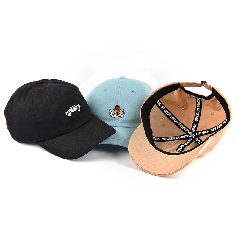 plain embroidery sports dad hats, unstructured embroidery logo baseball cap dad hat, custom baseball cap dad hat