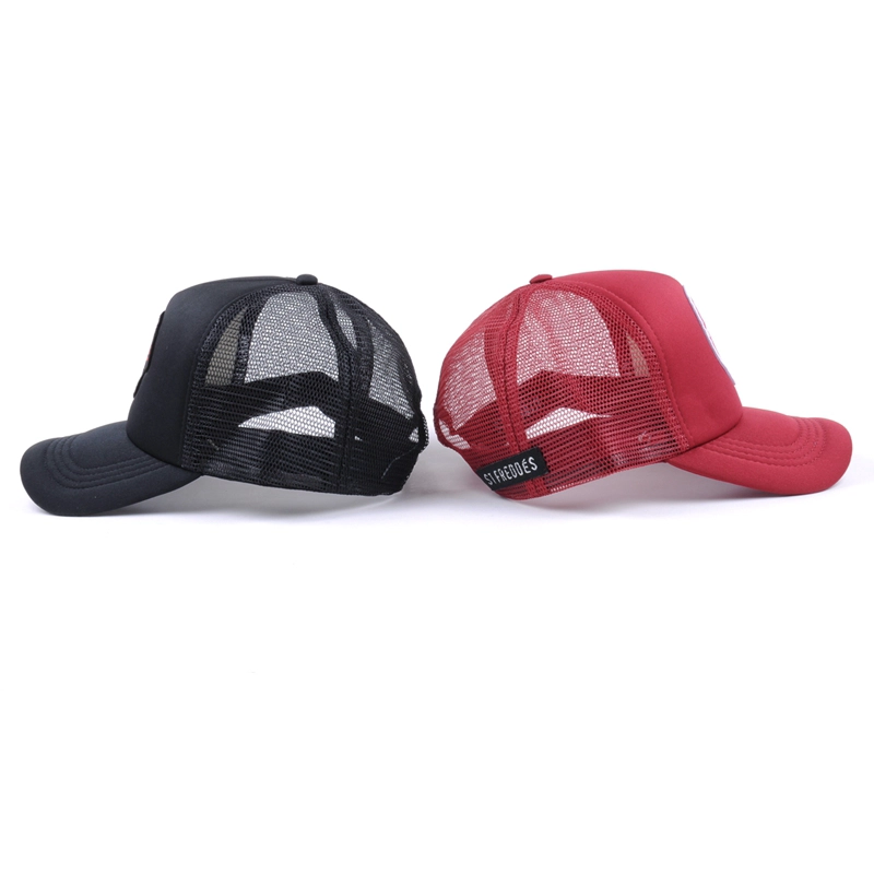 5 panels baseball trucker caps
