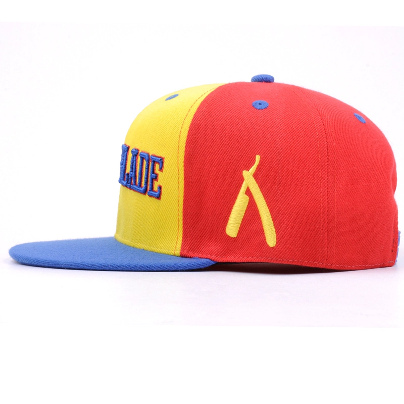 Custom New Fashion Color Snapback Flat Cap