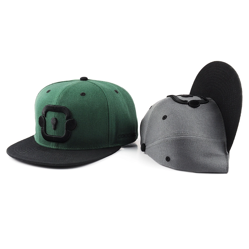 6 panels snapback caps custom, embroidery logo snapback caps, hip-hop snapback hat supplier china