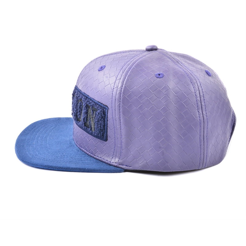 suede brim flat snapback hats, towel embroidery snapback caps, custom snapback caps wholesale
