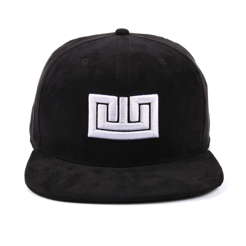 puff embroidery suede fitted snapback hats, high quality hat supplier china, custom embroidery snapback cap