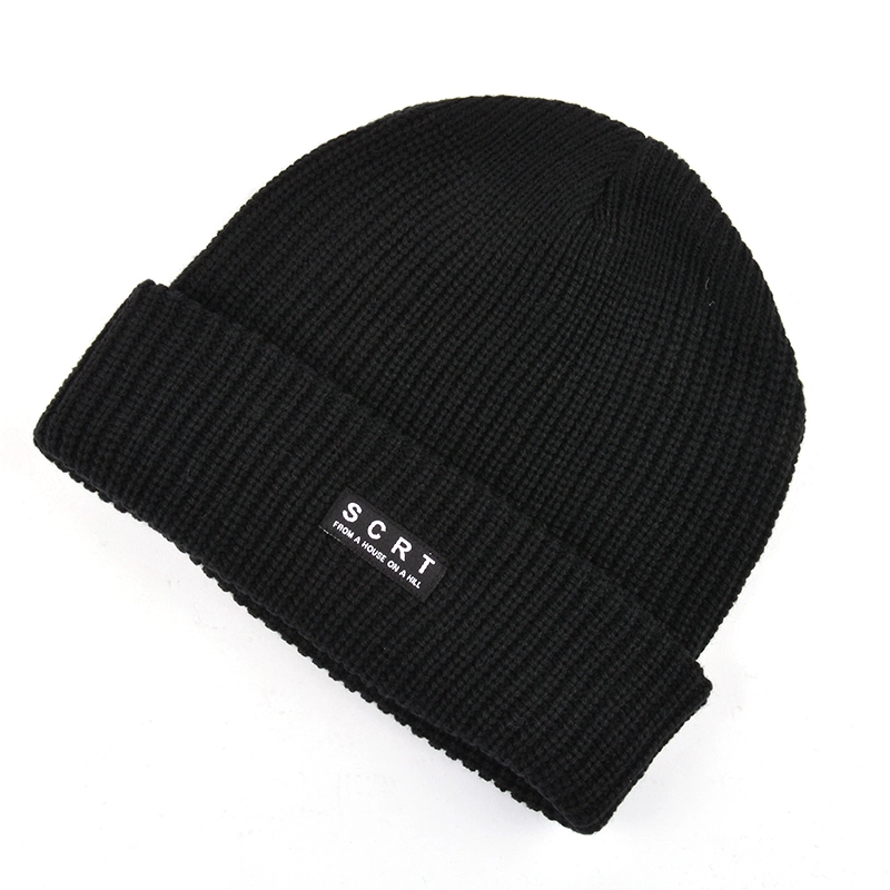 100% cotton beanie hat sport beanie