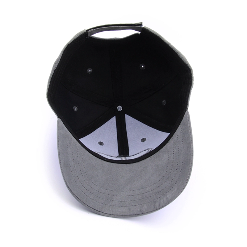 6 panel baseball cap, puff embroidery suede baseball cap, 3d embroidery designs for hats