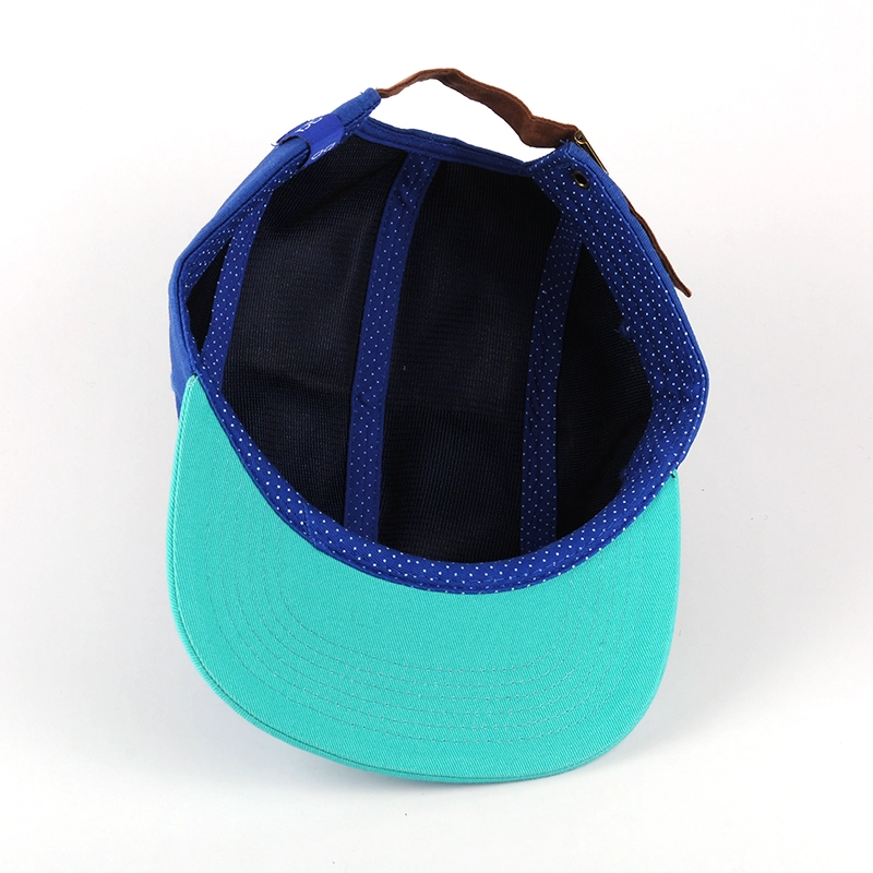 embroidery 5 panels caps custom