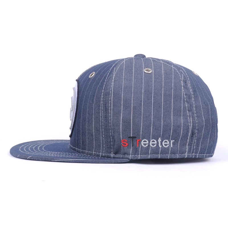 Custom design embroidery 100% cotton wholesale green 6 panel cool snapback caps