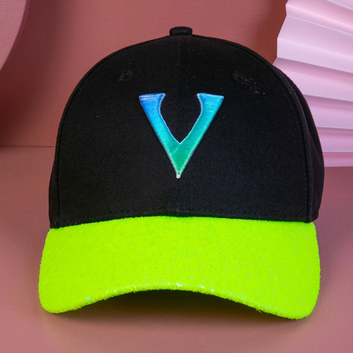 puff embroidery baseball caps