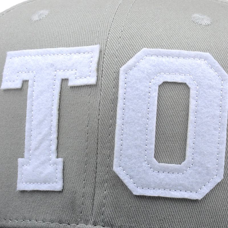6-Panel Blank Wool Snapback