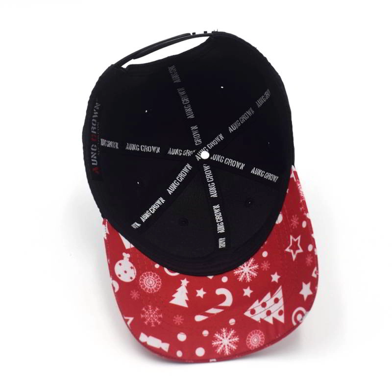 printing brim baseball hats custom
