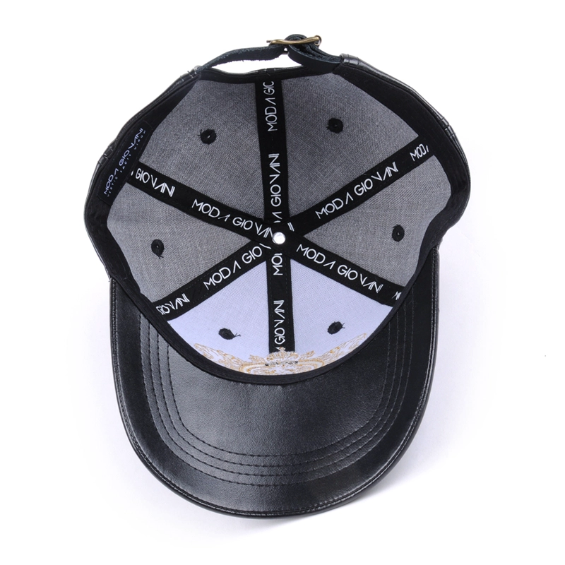 black leather baseball caps, embroidery logo baseball caps, custom leather baseball caps