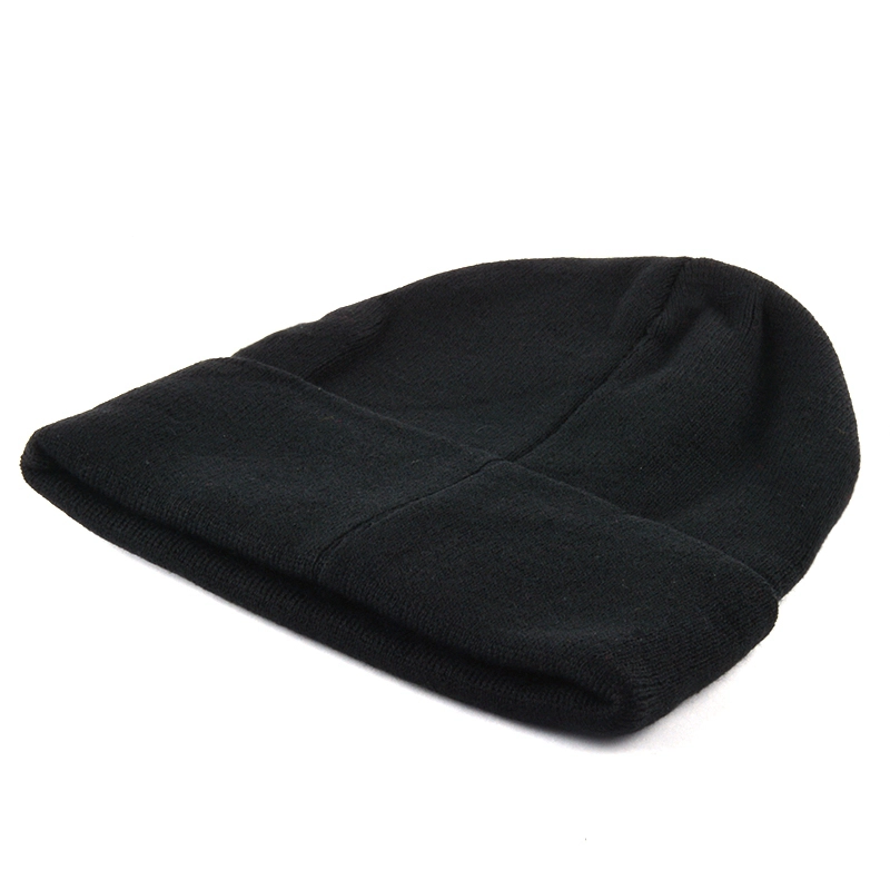 Jacquard & Embroidery Knitted Hat