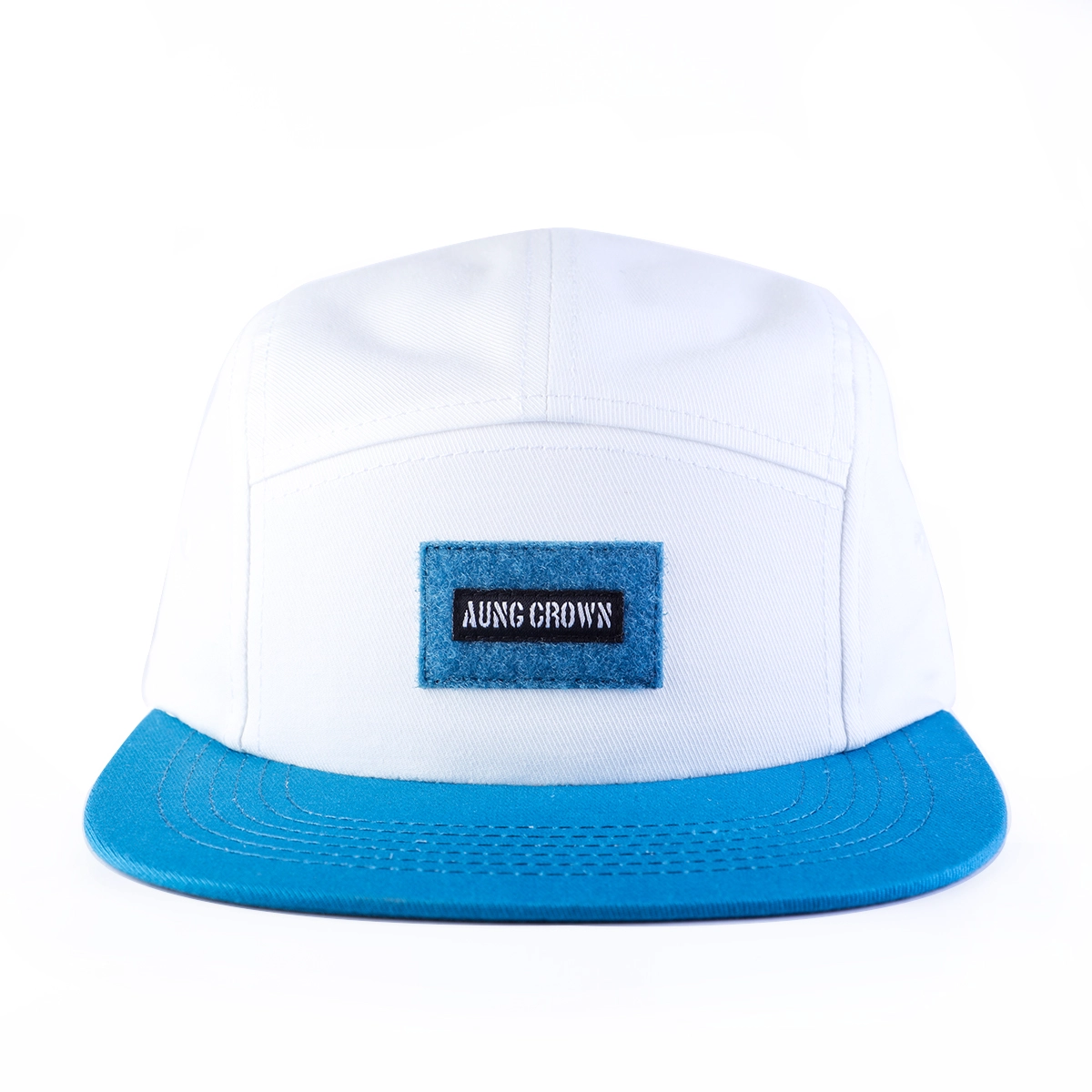 two tone 5 panels caps
