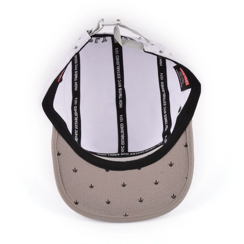 5 panels hats embroidery logo, cotton 5 panels hat custom