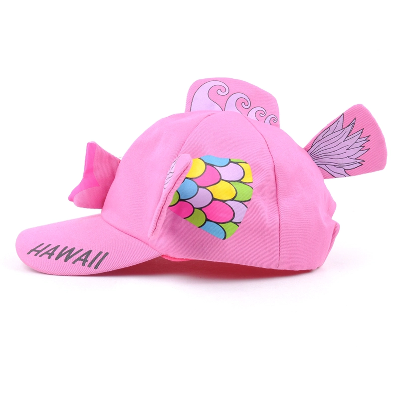 cute cartoon baby baseball cap, pink baby baseball cap, baby baseball cap custom with logo 