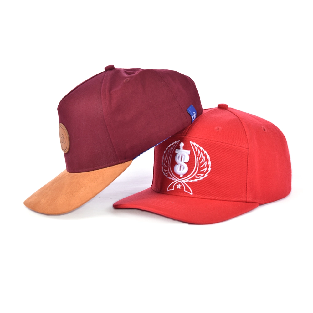 leather patch baseball caps custom
