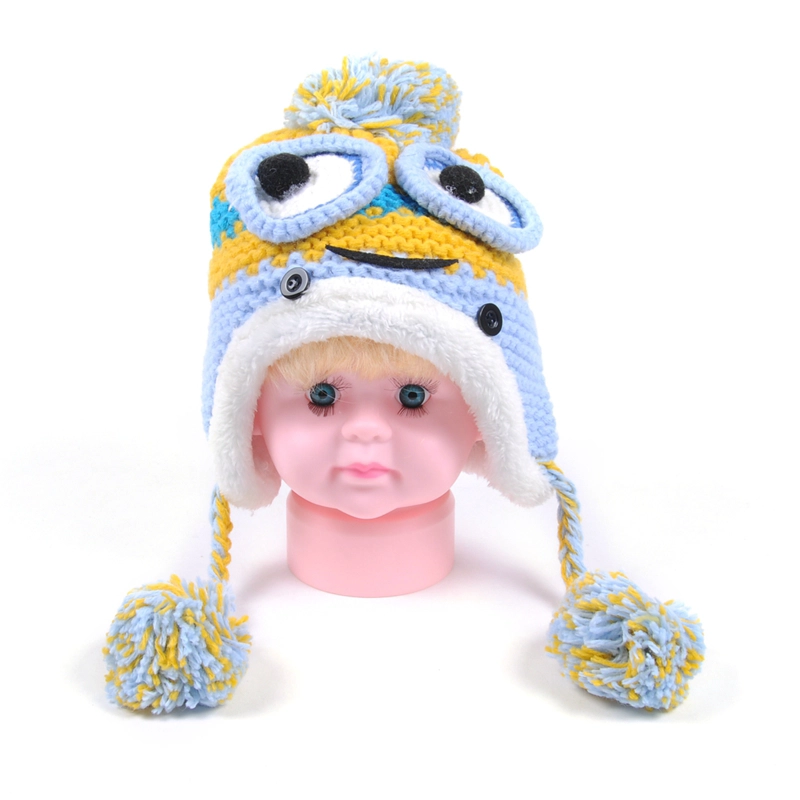 custom baby winter hats china, custom baby winter hats with ball on top, baby beanie hat design