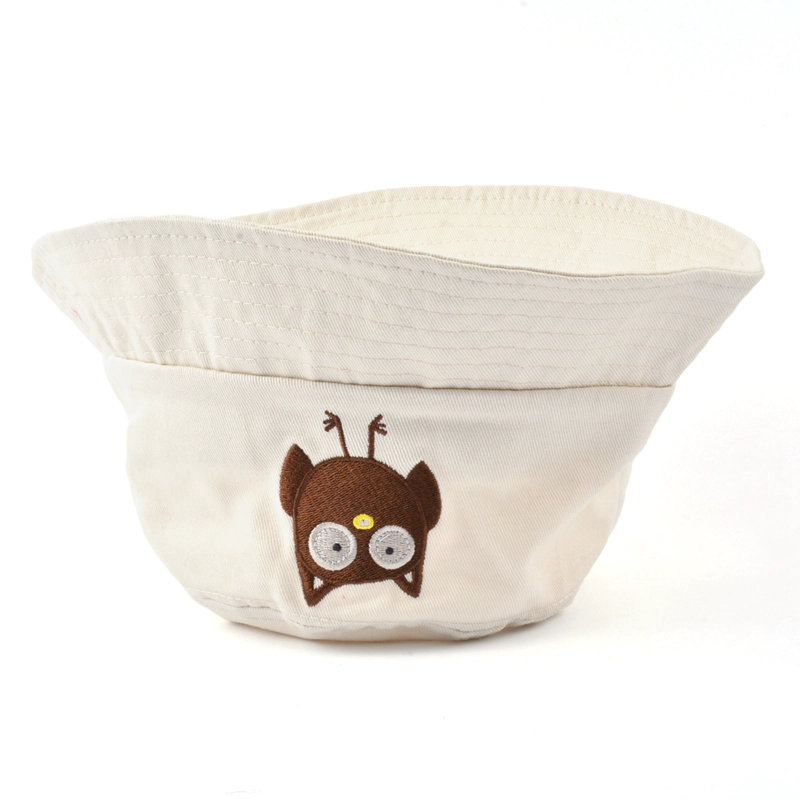 cute embroidery logo baby bucket hat, cotton baby bucket hat, baby bucket hat on sale custom