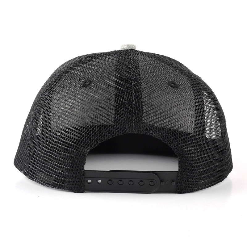 applique logo acrylic wool trucker cap