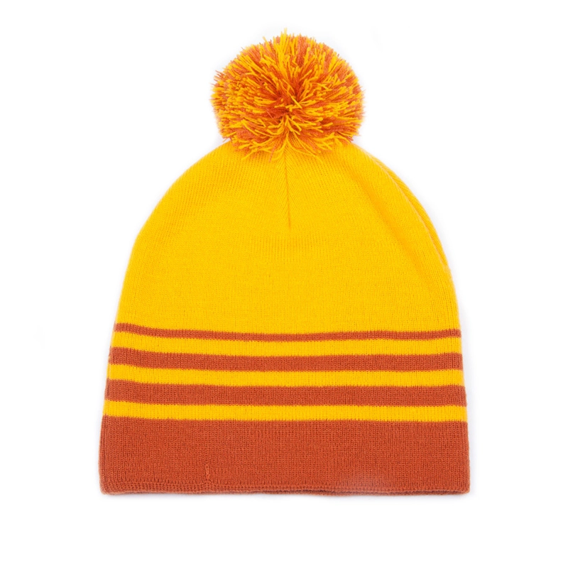 china custom beanie hats with pom