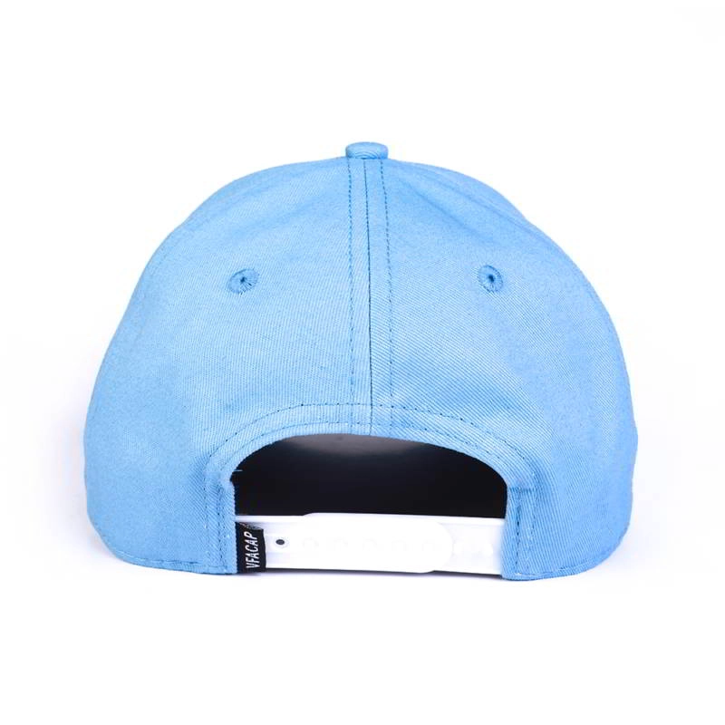 6 panels blue baseball caps
