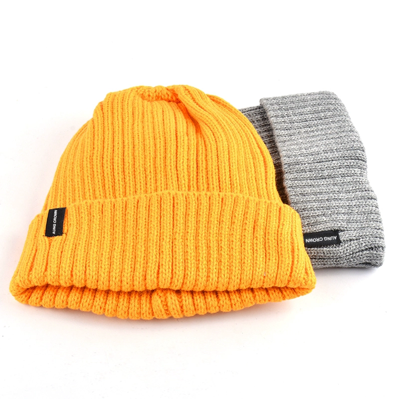 plain blank winter caps beanies