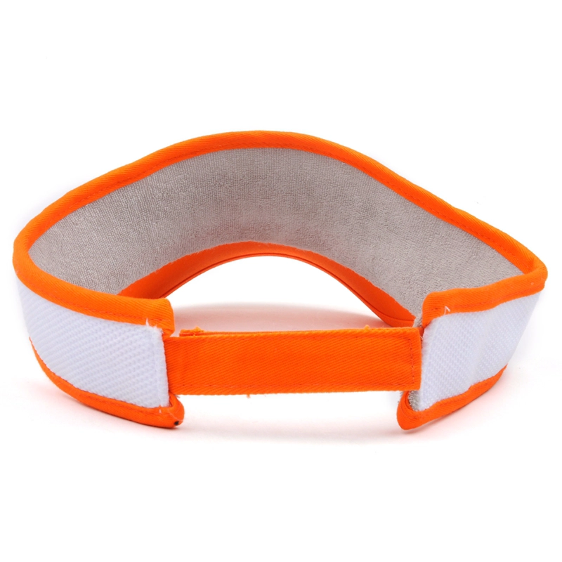 sports sun visor caps, embroidery plain sun visor hats, design logo custom visor cap