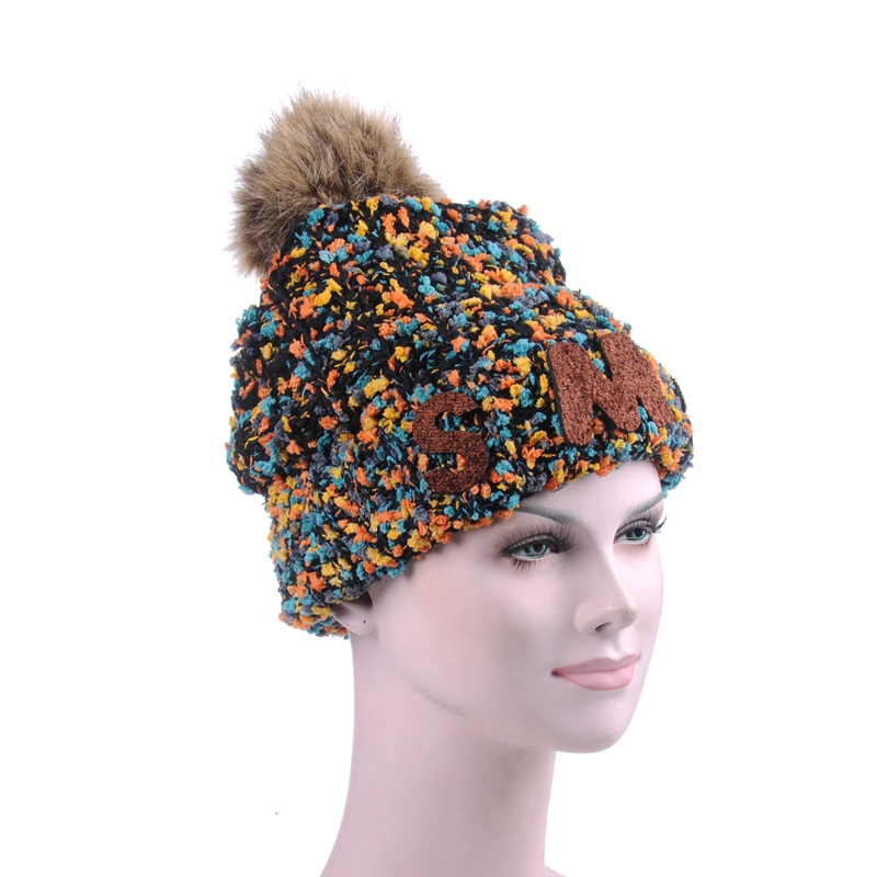 beanie hat with visor