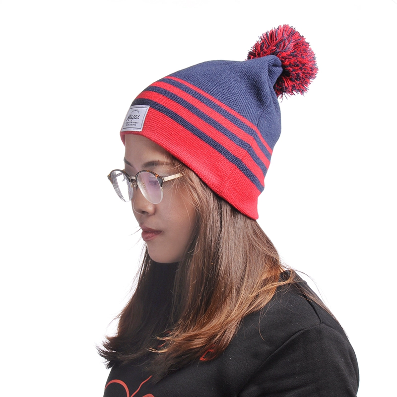 brand beanie hat with logo china