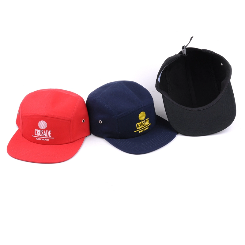 5 panel hat wholesale design logo