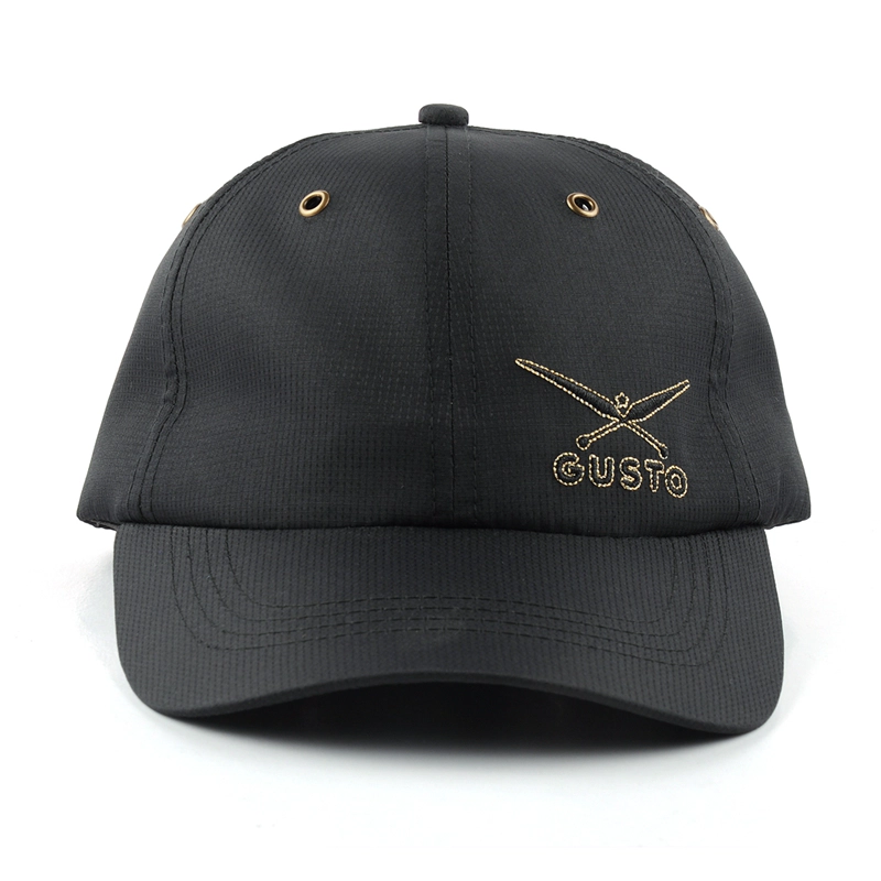 all black dad hat